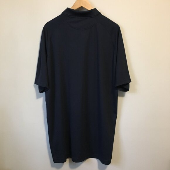 General Electric Retro Technician Harriton Bluish Black Polo Tee - Picture 2 of 16